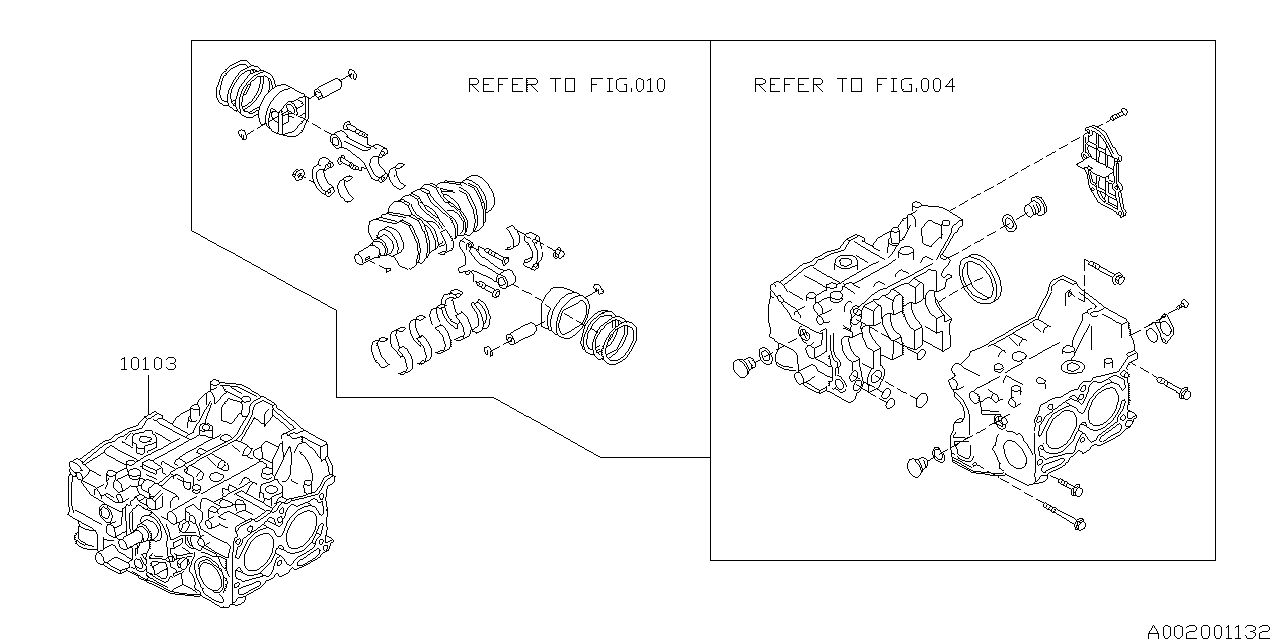 002_01 — SHORT BLOCK ENGINE 1