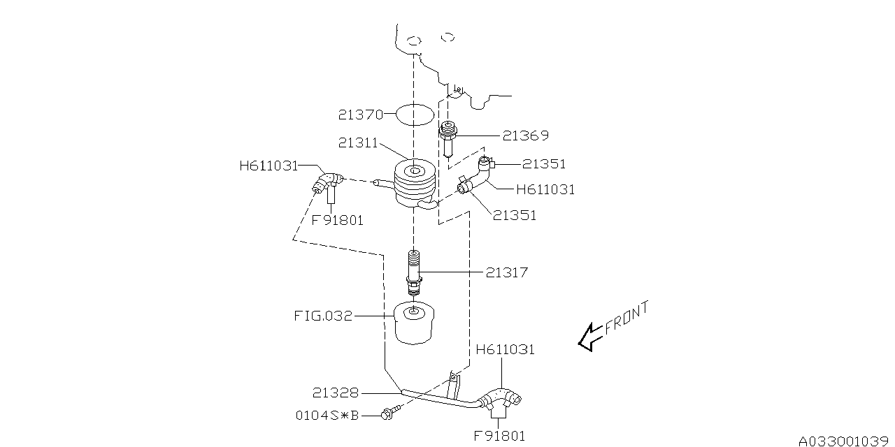 033_01 — OIL COOLER (ENGINE)