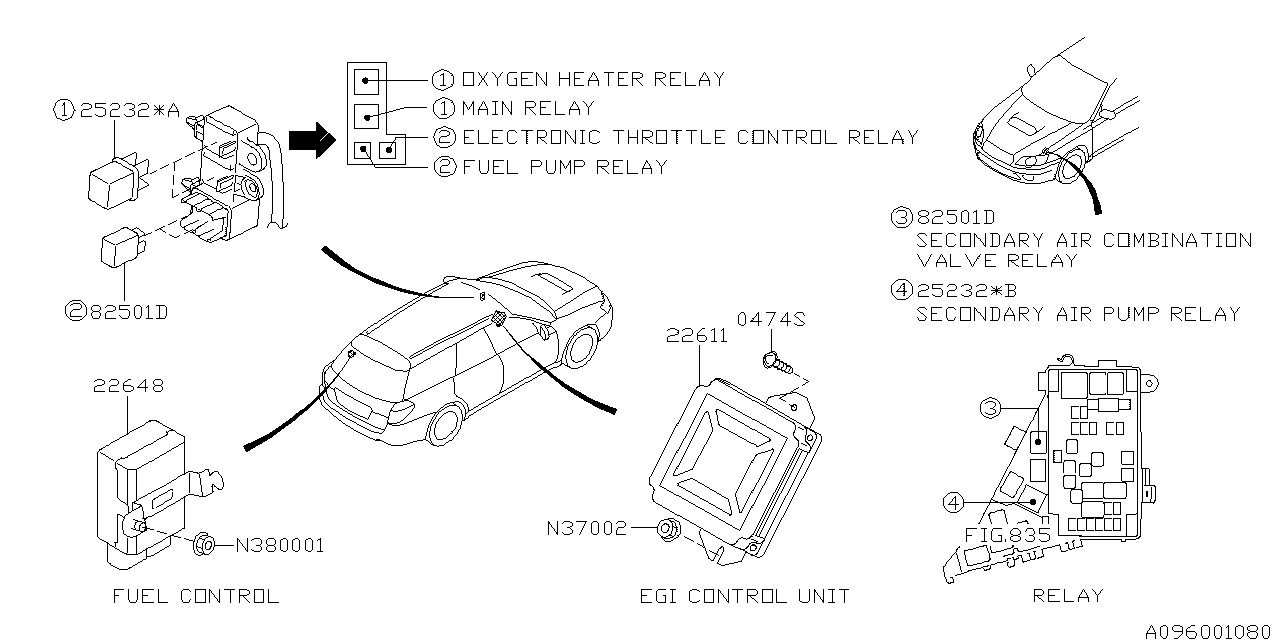 096_01 — RELAY & SENSOR (ENGINE)
