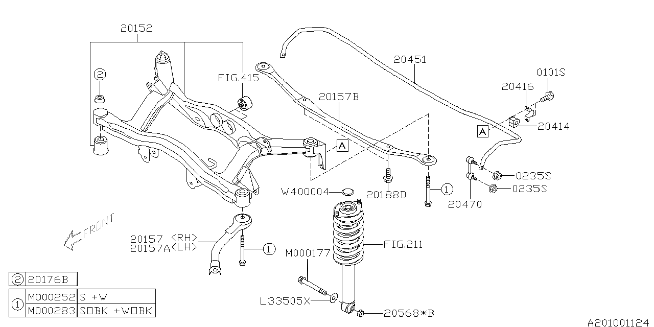 201_01 — REAR SUSPENSION 1