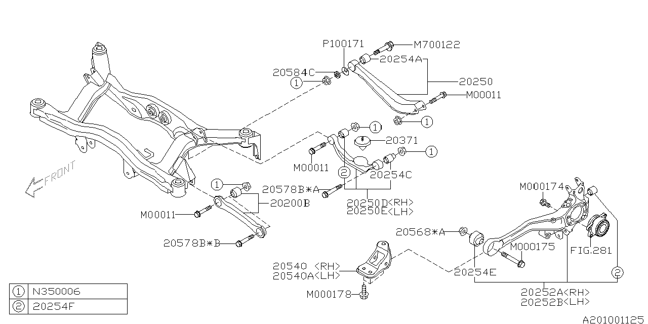 201_02 — REAR SUSPENSION 1