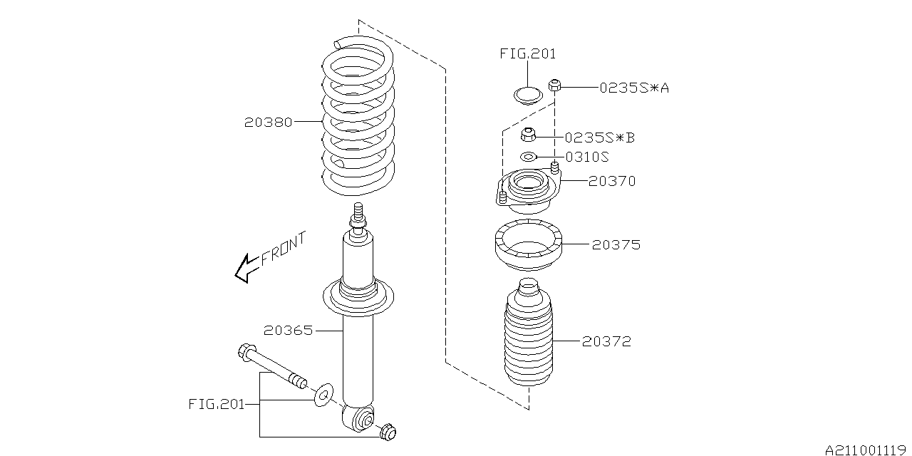 211_01 — REAR SHOCK ABSORBER