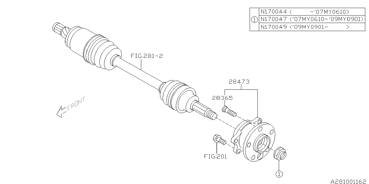 281_01 — REAR AXLE