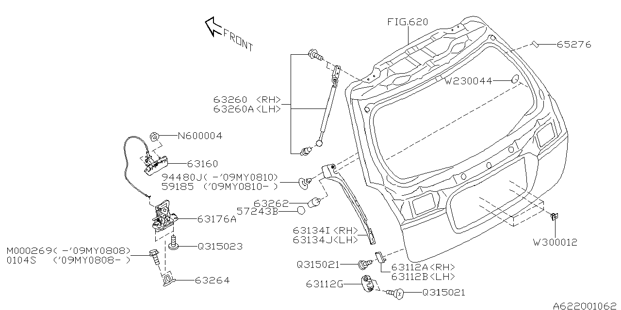 622_01 — BACK DOOR PARTS