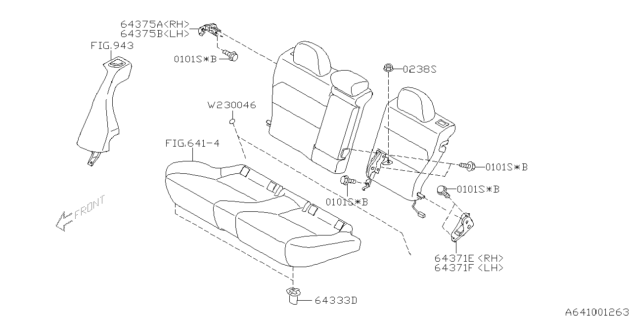 641_03 — REAR SEAT 1
