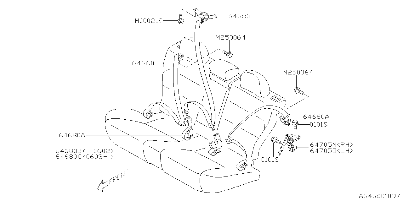 646_02 — REAR SEAT BELT