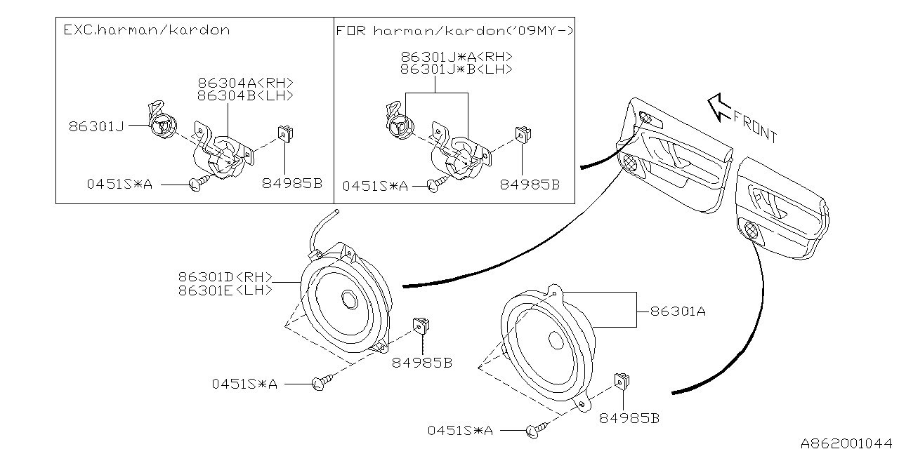 862_01 — AUDIO PARTS (SPEAKER) 1